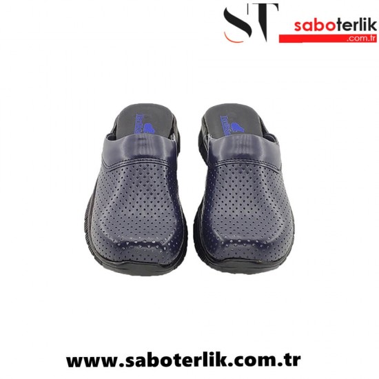 Cushy Ortopedik Lacivert Sabo Terlik
