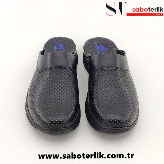Cushy Ortopedik Siyah Sabo Terlik