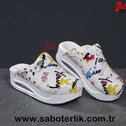 Air Max Hareketli Ortopedik Bayan Sabo Terlik
