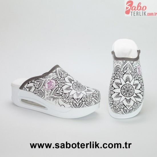 Air Max  Desenli Ortopedik Sabo Terlik
