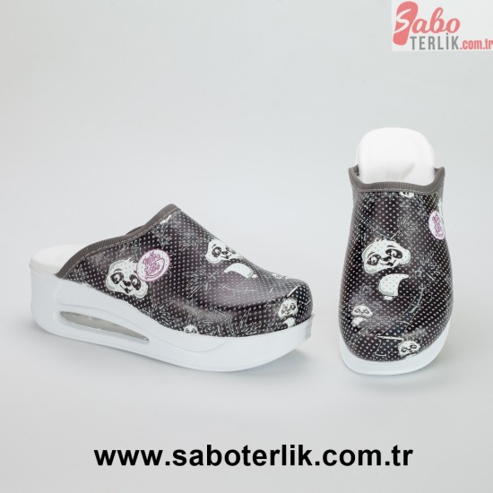 Air Max  Desenli Ortopedik Sabo Terlik