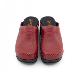 Air Max Kırmızı Siyah Taban Ortopedik Sabo Terlik