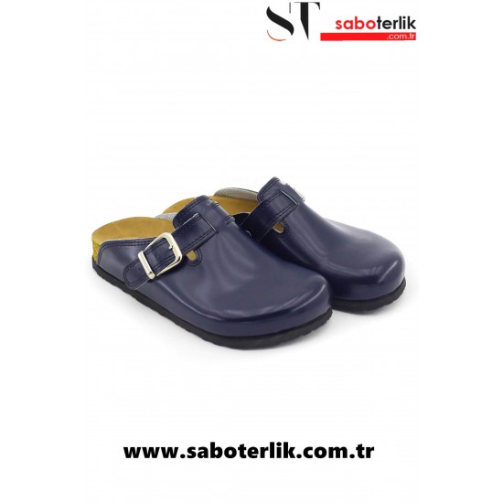 Mantar Taban Lacivert Ortopedik Sabo Terlik Mantar Taban Lacivert Ortopedik Sabo Terlik