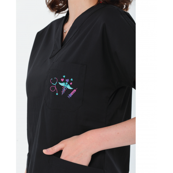 2024 Özel Tasarım Forma Koleksiyonu Steteskop Likralı Flex Scrubs Takım 2024 Özel Tasarım Forma Koleksiyonu Steteskop Likralı Flex Scrubs Takım