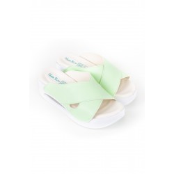 Mint Yeşili Çapraz Air Sandalet Sabo Terlik Mint Yeşili Çapraz Air Sandalet Sabo Terlik