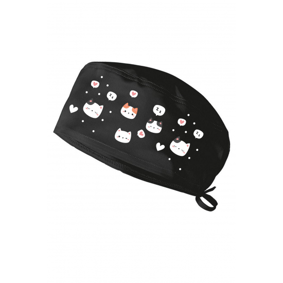 Ynk Bonecim Kedi Temalı Cerrahi Bone Hastane Bonesi Medikal Bone