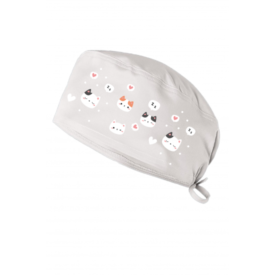 Ynk Bonecim Kedi Temalı Cerrahi Bone Hastane Bonesi Medikal Bone