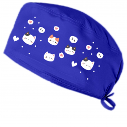 Ynk Bonecim  <İSimli Kedi Temalı Cerrahi Bone Hastane Bonesi Doktor Hemşire Bone