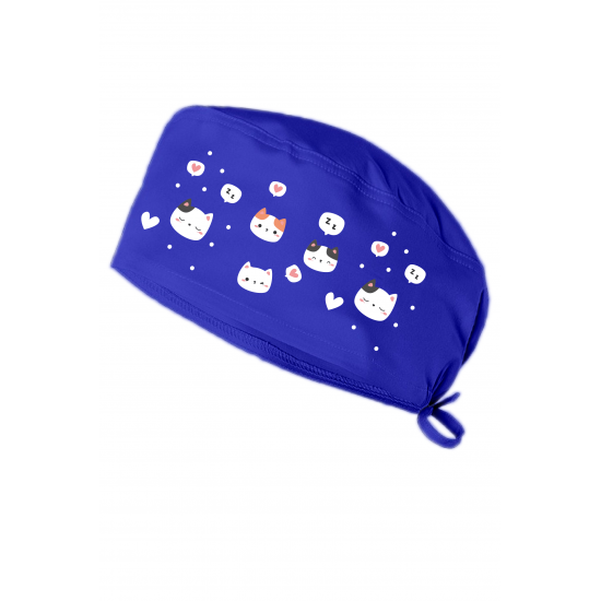 Ynk Bonecim Kedi Temalı Cerrahi Bone Hastane Bonesi Medikal Bone